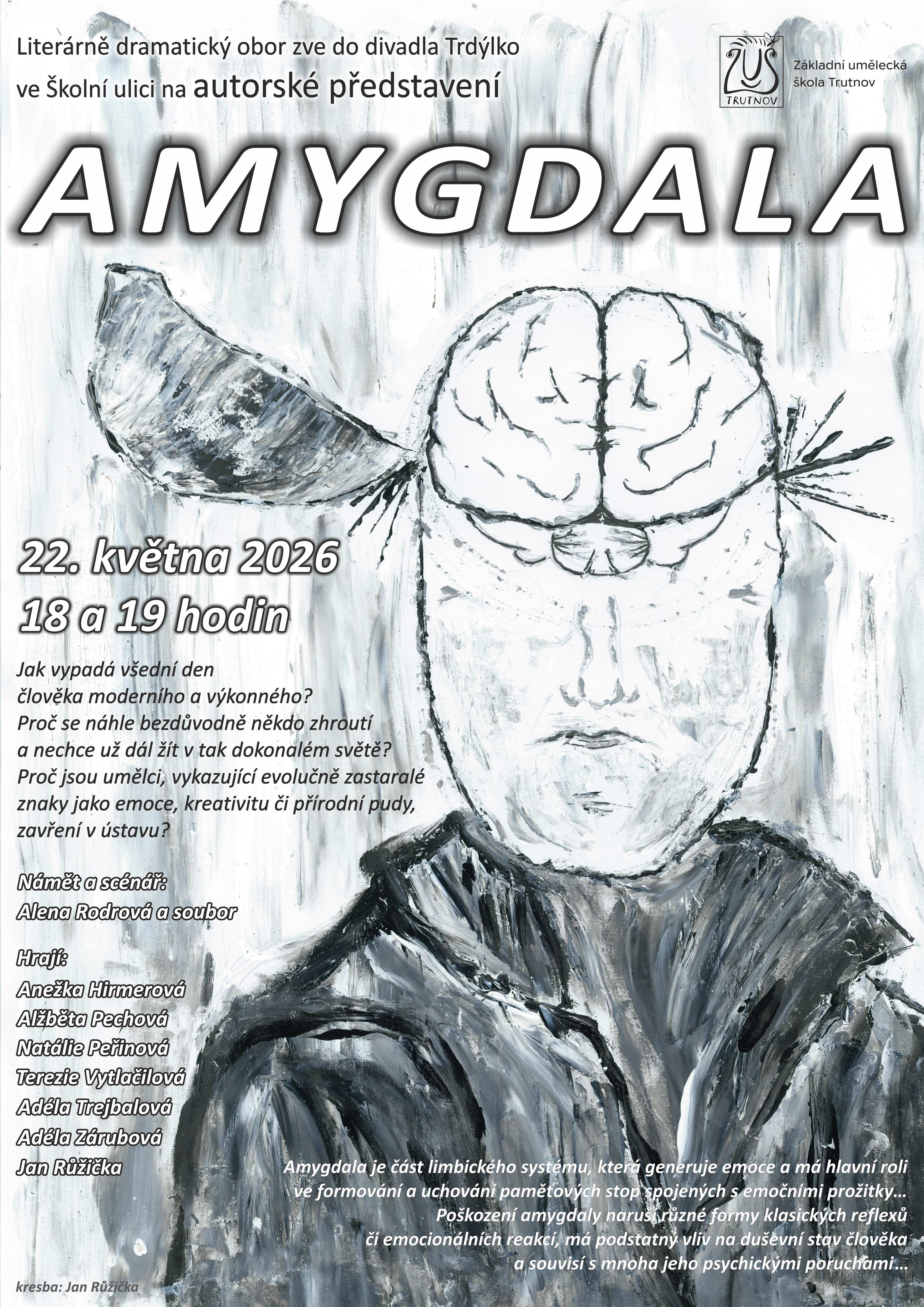 Autorské divadelní představení: Amygdala 